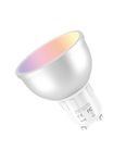 muvit iO bombilla inteligente GU10/5W/400lm RGB+Blancos D50 H56 (Tasa RAEE incluida)
