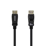 AISENS - CABLE DISPLAYPORT CERTIFICADO V1.4 8K@60HZ, DP/M-DP/M, NEGRO, 1.0M