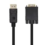 AISENS - CABLE CONVERSOR DISPLAYPORT A VGA, DP/M-VGA/M, NEGRO, 3.0M
