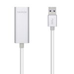 AISENS Conversor USB 3.0 A Ethernet Gigabit 10/100/1000 MBPS, 15cm