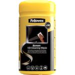 FELLOWES  Dispensador de 100 Toallitas 9183101 para Limpieza de Pantallas