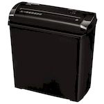 FELLOWES  Destructora P-25S/ Corte en Tiras de 7mm/ Negra