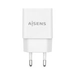 AISENS Cargador USB 10w alta eficiencia, 5V/2A, blanco