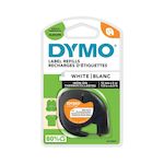 DYMO Cinta LT 12mmx4mt -Negro/Blanco para ropa