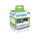 DYMO Etiqueta LW dirección 89x36mm 2 rollos etiquetas (260 x 2)
Papel blanco