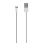 AISENS Cable LIGHTNING a USB 2.0, LIGHTNING/M-USB A/M, blanco, 0.5m