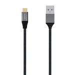 AISENS - CABLE USB 3.1 GEN2 ALUMINIO 10GBPS 3A, TIPO USB-C/M-A/M, GRIS, 1.0M