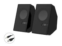 CONCEPTRONIC ALTAVOCES 2.0 6W COLOR NEGRO JACK 3.5" Y BLUETOOTH ALIMENTACION USB