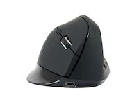 CONCEPTRONIC MOUSE BLUETOOH 5.2 ERGONOMICO 6 BOTONES 1600DPI  BATERIA RECARGABLE COLOR NEGRO