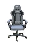 Talius silla Hornet gaming negra/gris, tela transpirable, butterfly, base y ruedas nylon, pistón C4