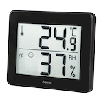 HAMA Home Termometro/Higrometro TH-130 Negro