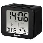 HAMA Home Reloj Despertador Cube Negro