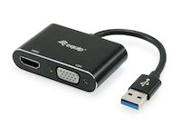 EQUIP ADAPTADOR USB 3.0 A HDMI / VGA  1920 X 1080 60HZ