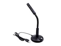 EQUIP MICROFONO SOBREMESA LIFE ONMIDIRECCIONAL USB BRAZO FLEXIBLE BOTON MUTE