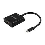 AISENS - CONVERSOR USB-C A HDMI 4K@30HZ, USB-C/M-HDMI/H, NEGRO, 15CM