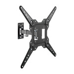 AISENS - SOPORTE ECO GIRATORIO, INCLINABLE PARA MONITOR/TV 30KG (2 PIVOTES) DE 23-55, NEGRO