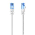 AISENS - CABLE DE RED LATIGUILLO RJ45 CAT.6 UTP AWG26 CCA, BLANCO, 0.5M