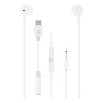 TNB SWEET & ADAPTATEUR TYPE C - Auriculares semiaurales - blanco