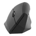 TNB ERGO - Ratón inalámbrico vertical ergonómico Bluetooth + USB-A 2,4 GHz - negro