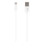 TNB WAY - Cable de Carga y Sincronizacion USB/Lightning1 metro Blanco