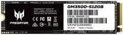 Predator SSD GM3500 M.2 NVMe PCIe Gen 3*4 512GB