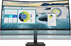 HP Monitor P34hc G4 / 34" / WQHD / HDMI-DisplayPort-USB(A)-USB(B)-USB(C) / Regulable Altura / Curvo