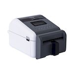 BROTHER Impresora de etiquetas de sobremesa linerless de tecnologia termica directa con tarjeta de red WiFi, Bluetooth y resolucion de 300ppp