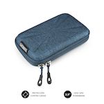 SUBBLIM Organizador HDD Business Case 2,5" Dark Blue
