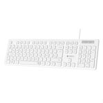 SUBBLIM Teclado Business Slim Silencioso con cable USB B