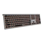 SUBBLIM Teclado Bluetooth/2.4G Master iluminado Ext G/N