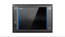 PHASAK Rack mural 19" Phasak Pro  9U  600x600 Montado (Incluyen 2 vent, bolsa tornilleria)