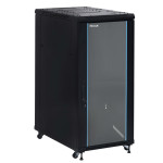 PHASAK Armario Rack 19" Phasak Pro 32U  600x800 Montado (Incluye: 2 bandejas de 19? + Regleta electrica 19? + Juego de ruedas +  Ventilacion)