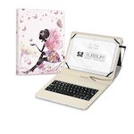SUBBLIM funda de tablet con teclado usb KEYTAB USB 11" Hadas