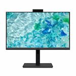 ACER Monitor (KIT DIGITAL) B277D / 27" / FHD / VGA-HDMI-DisplayPort / ZeroFrame / Regulable Altura / Webcam