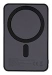 TNB Banco de energia de 5000 mAh compatible con MagSafe - black