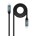 NANOCABLE CABLE USB 3.2 GEN2x2 100W 4K/60Hz USB-C M/M 1 M