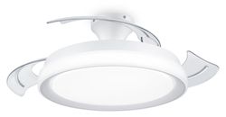 PHILIPS Ventilador Bliss Blanco 35+28 W con luz LED