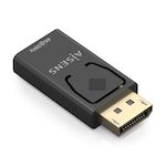 AISENS - CONVERSOR DISPLAYPORT A HDMI 4K@30HZ, DP/M-HDMI/H, NEGRO