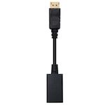NANOCABLE CONVERSOR DISPLAYPORT A HDMI, DP/M-HDMI/H NEG 15CM