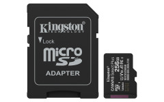 KINGSTON MicroSDXC 256GB GEN3 / Class 10 / Adaptador SD