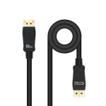 NANOCABLE 10.15.2502, 2 m, DisplayPort, DisplayPort, Macho, Macho, 7680 x 4320 Pixeles